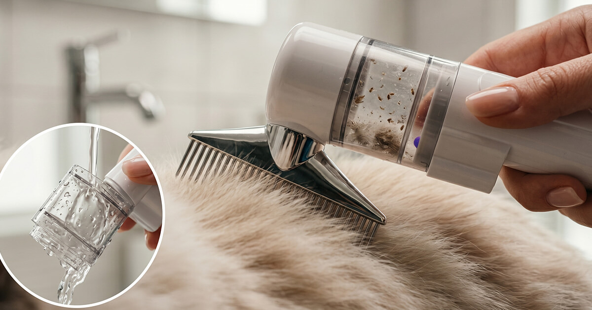 Reusable Filter Traps Lice — Easy To Clean