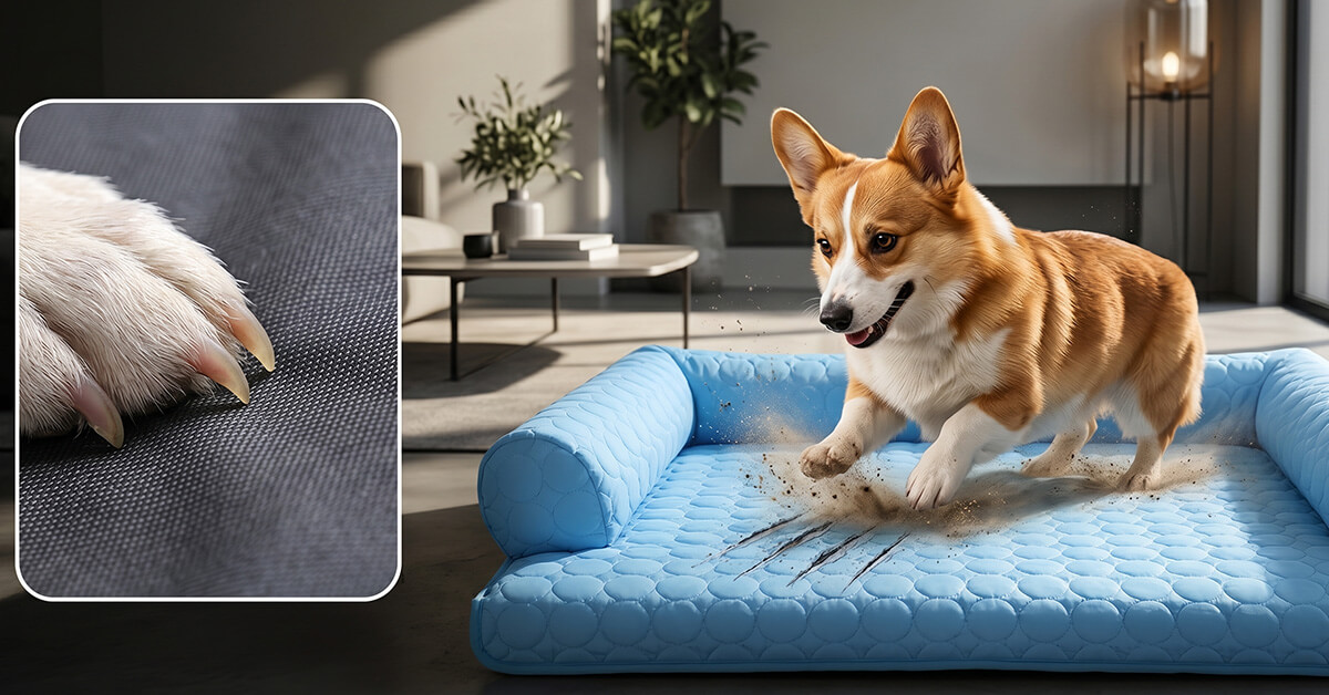 Durable Anti-Scratch Surface Withstands Active Pets