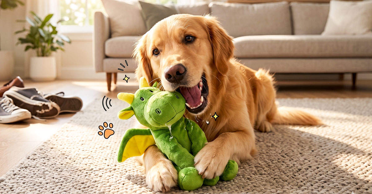 Squeaks and Crinkles to Captivate Curious Dogs Instantly