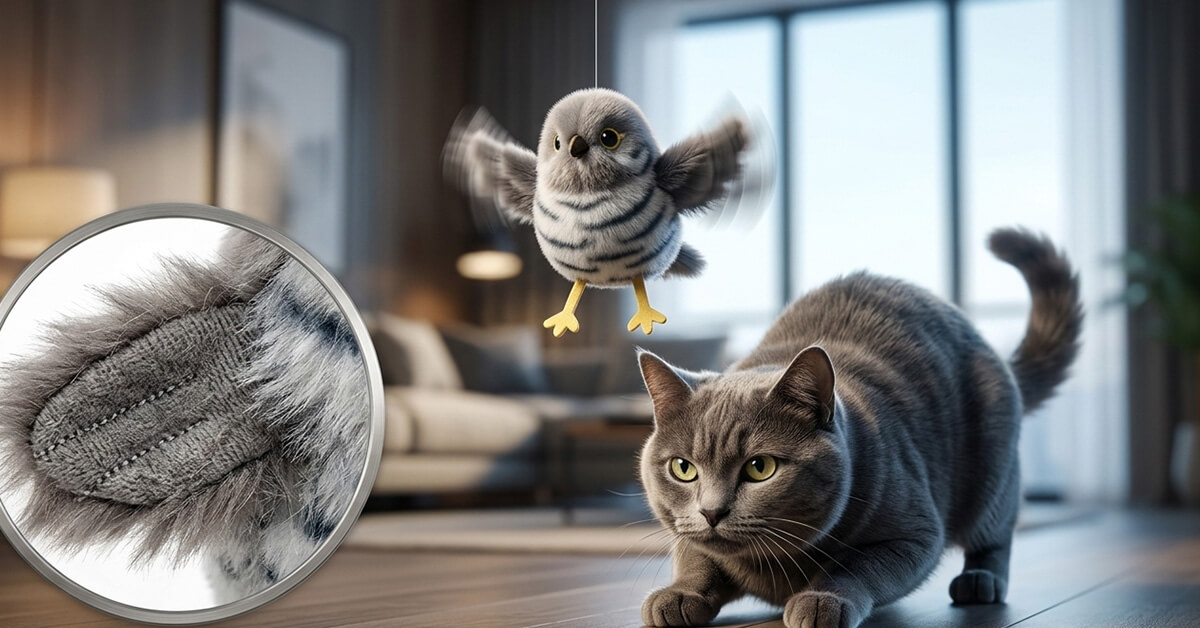 Reawakens Your Cat's Natural Hunting Instincts Instantly
