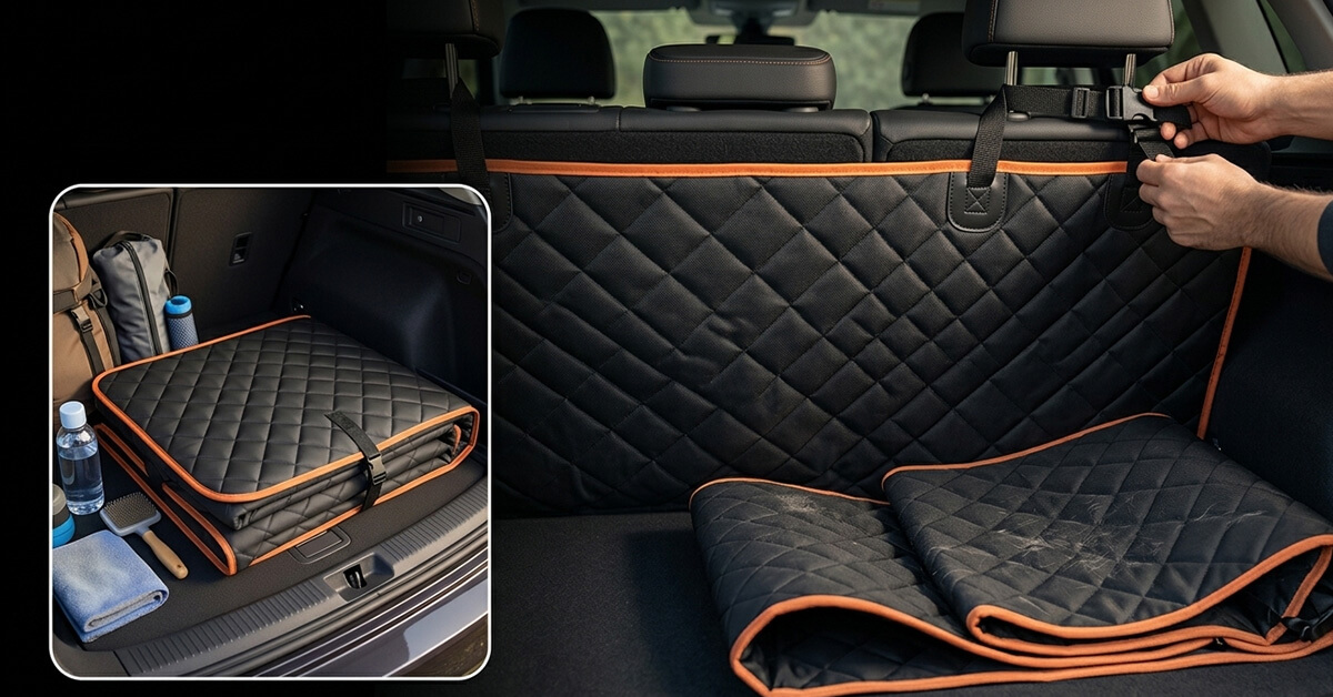Installs in Under One Minute with Straps