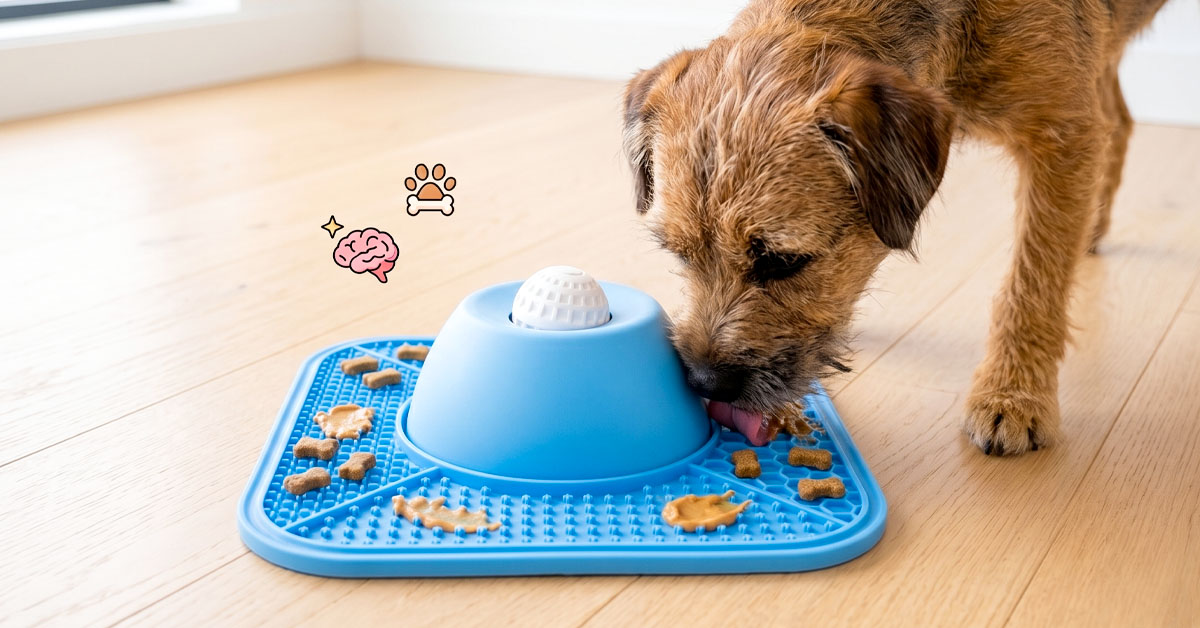 Keeps Pets Mentally Stimulated During Feeding