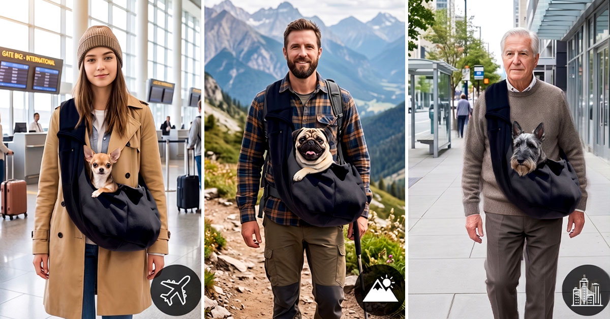 Versatile Shoulder Bag for Travel, Hiking, and Walks