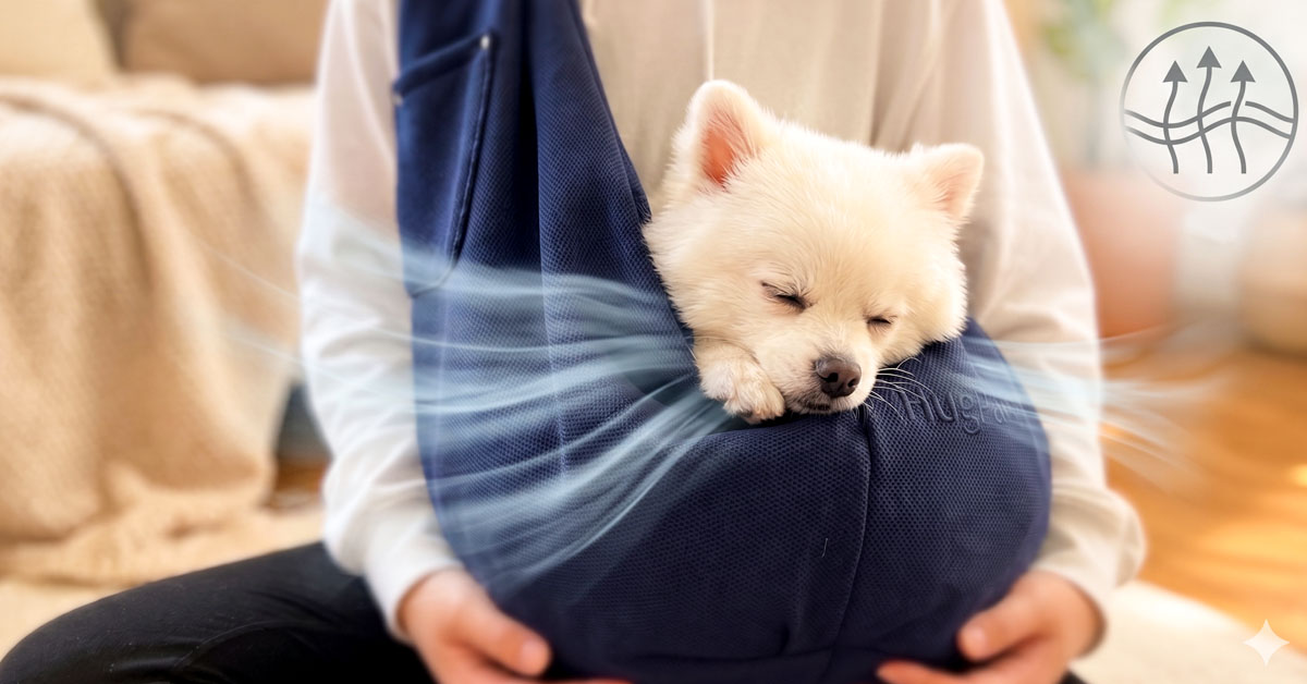 Breathable and Snug — Pets Stay Calm Inside