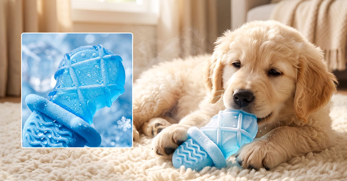 Reduces Teething Discomfort In Puppies Naturally