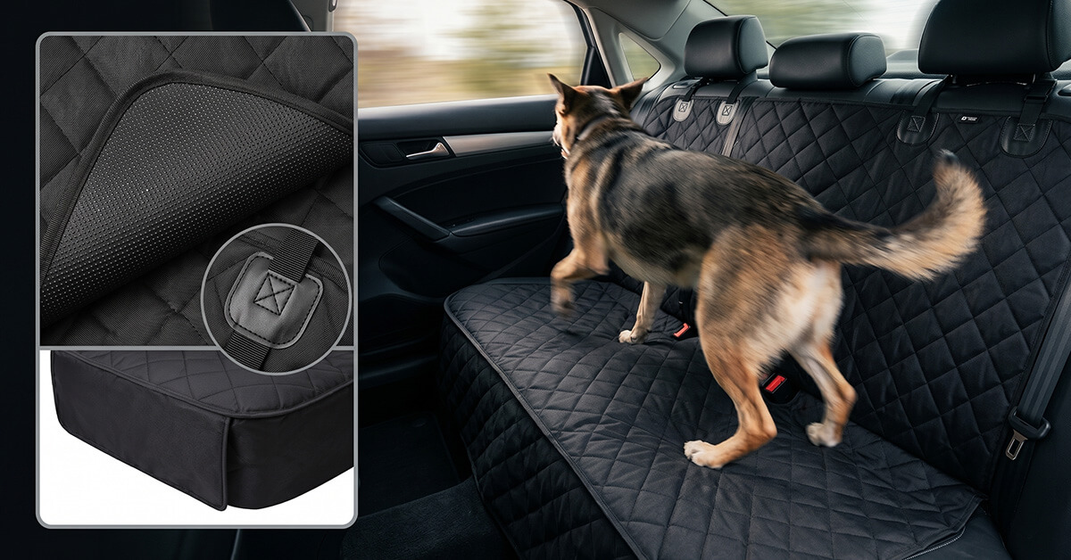 Non-Slip Rubber Backing Keeps Cover Firmly Secure