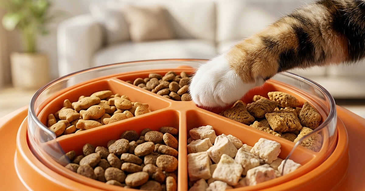 Compartmentalized Design Holds Multiple Snack Varieties