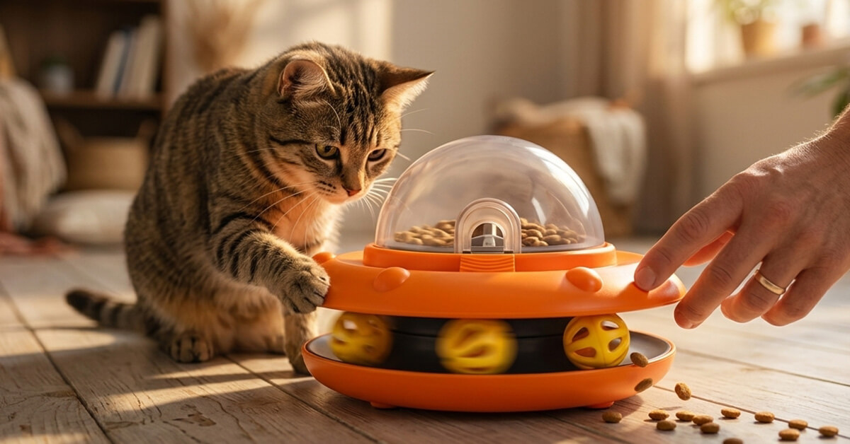 KittySaucer Promotes Healthy Exercise and Bonding