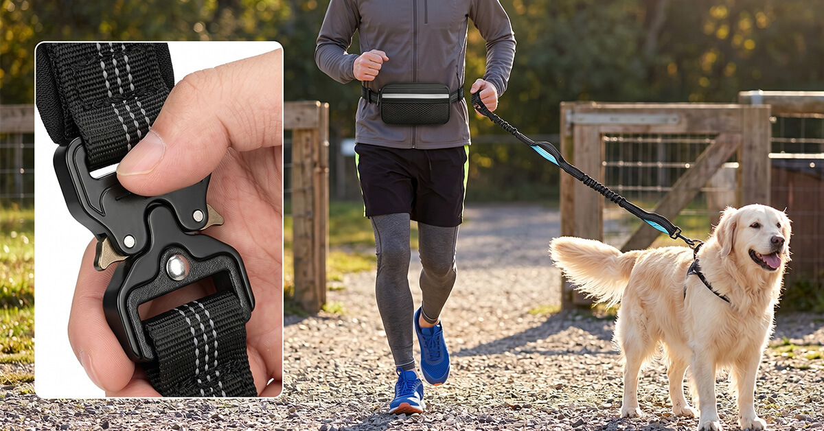 Quick-Release Buckle Connects and Disconnects Instantly