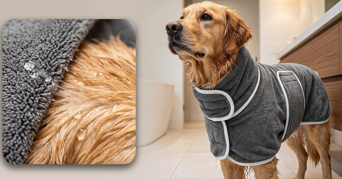 From Soaking Wet to Snuggle-Ready — in Minutes