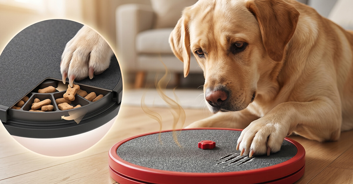 Trims Nails Naturally As Dogs Scratch For Treats