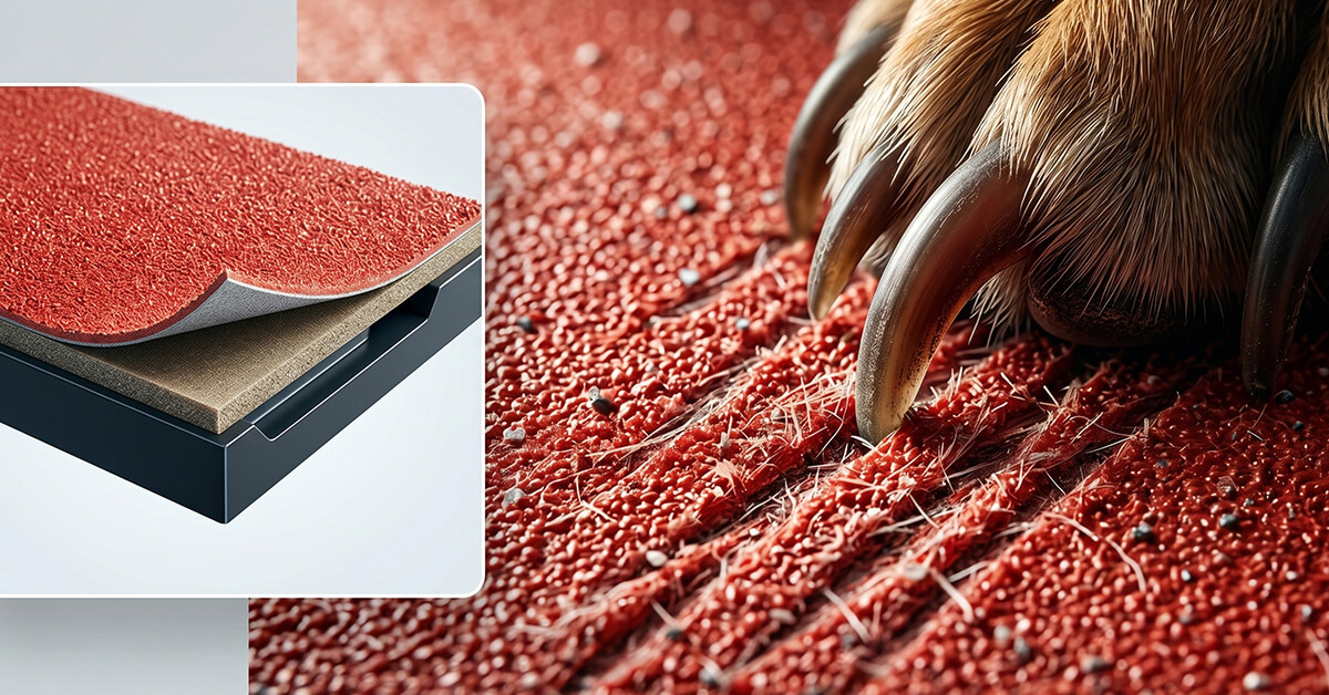 Durable Sandpaper Surface Files Claws Effortlessly