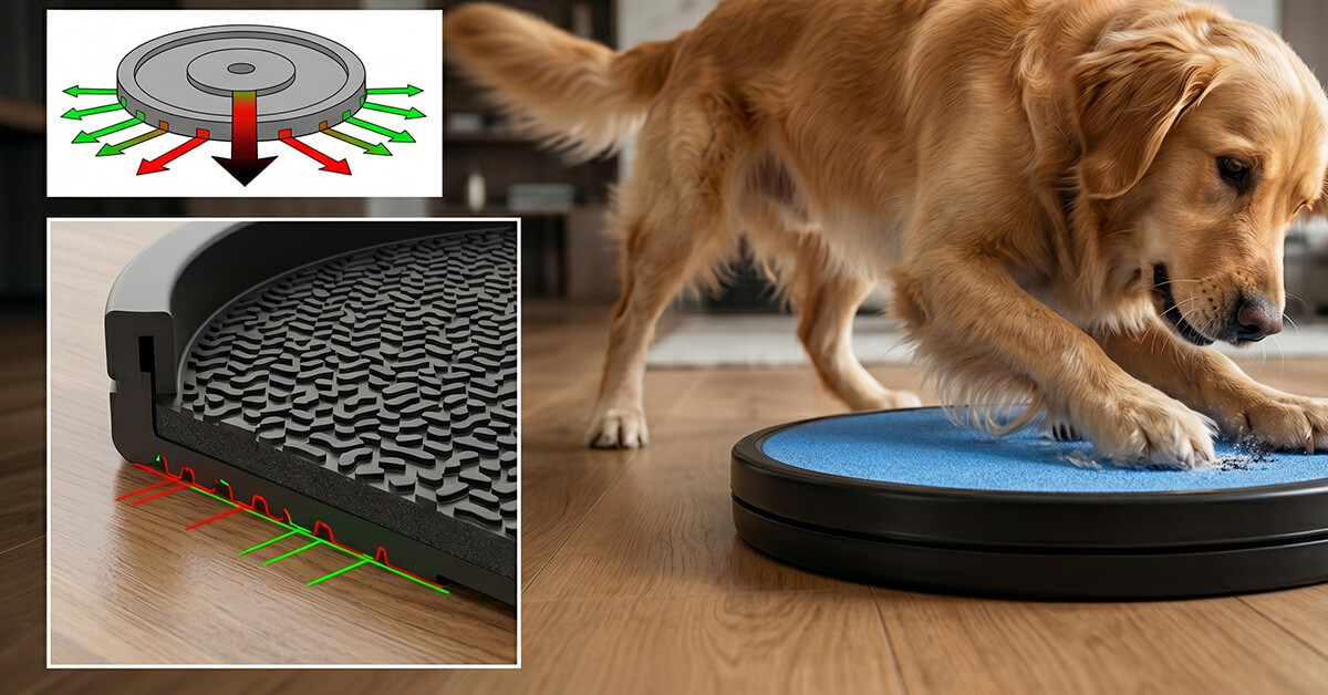 EVA Non-Slip Base Stays Firm During Use