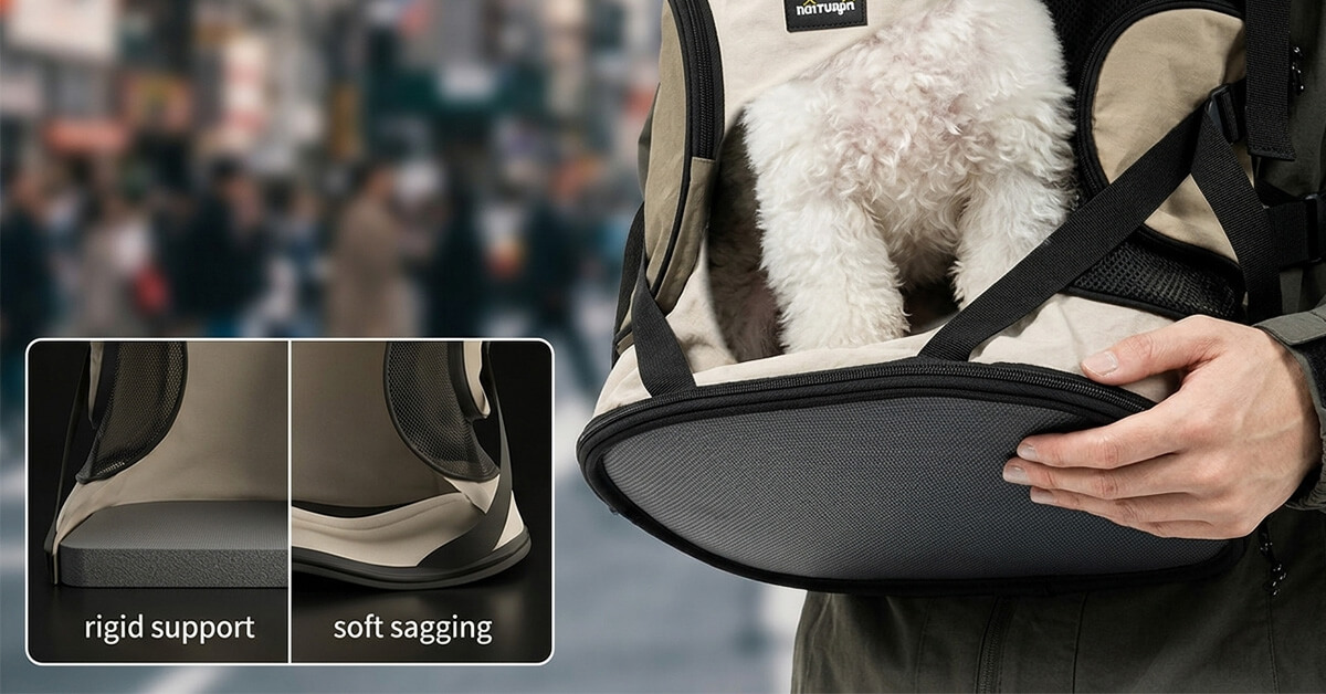 Hard Base Protects Your Dog's Spine