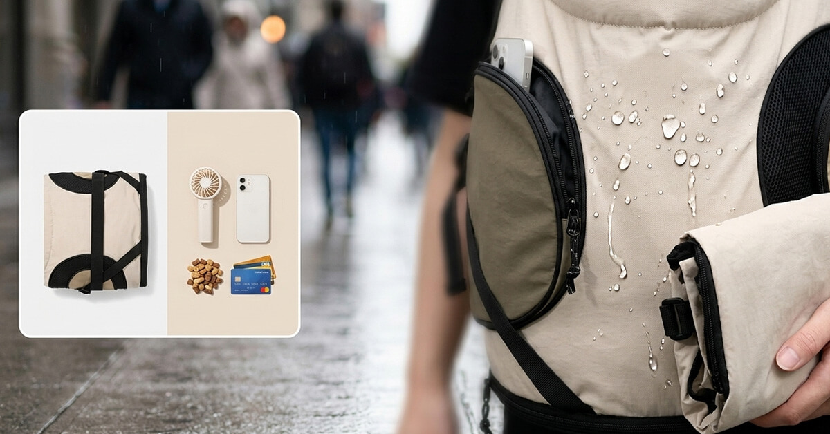 Waterproof, Lightweight Design Perfect for Travel
