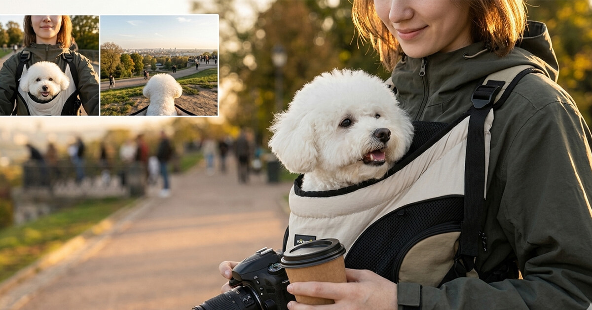 Share Your Dog's Perspective Hands-free