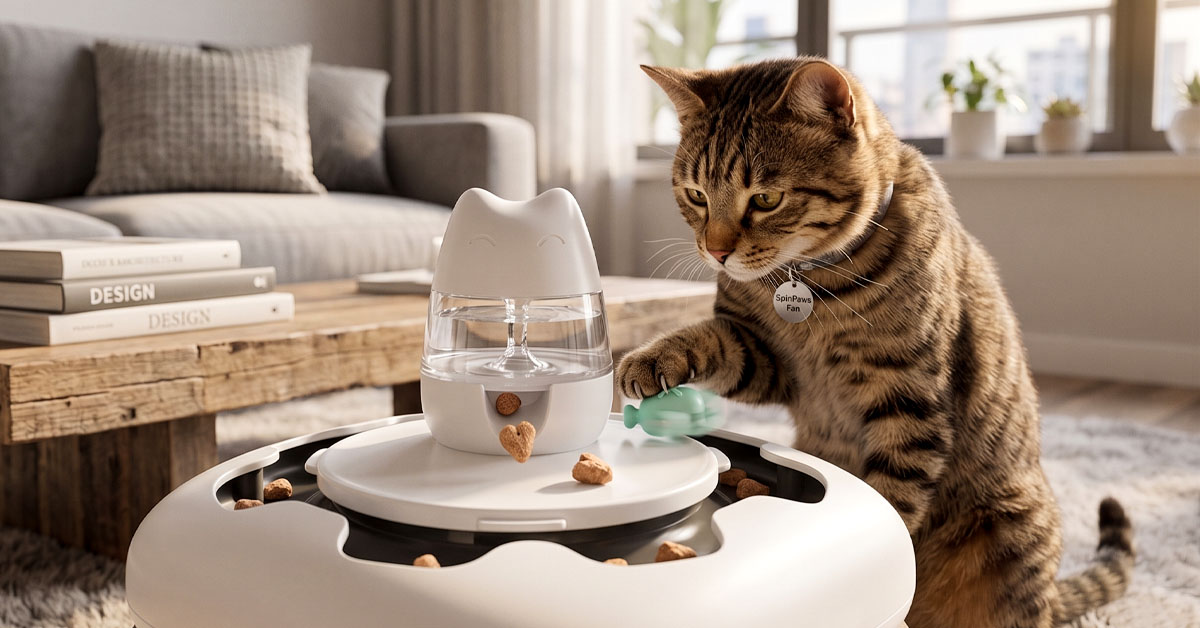 Dispenses Treats to Reward Your Cat's Hunting Success