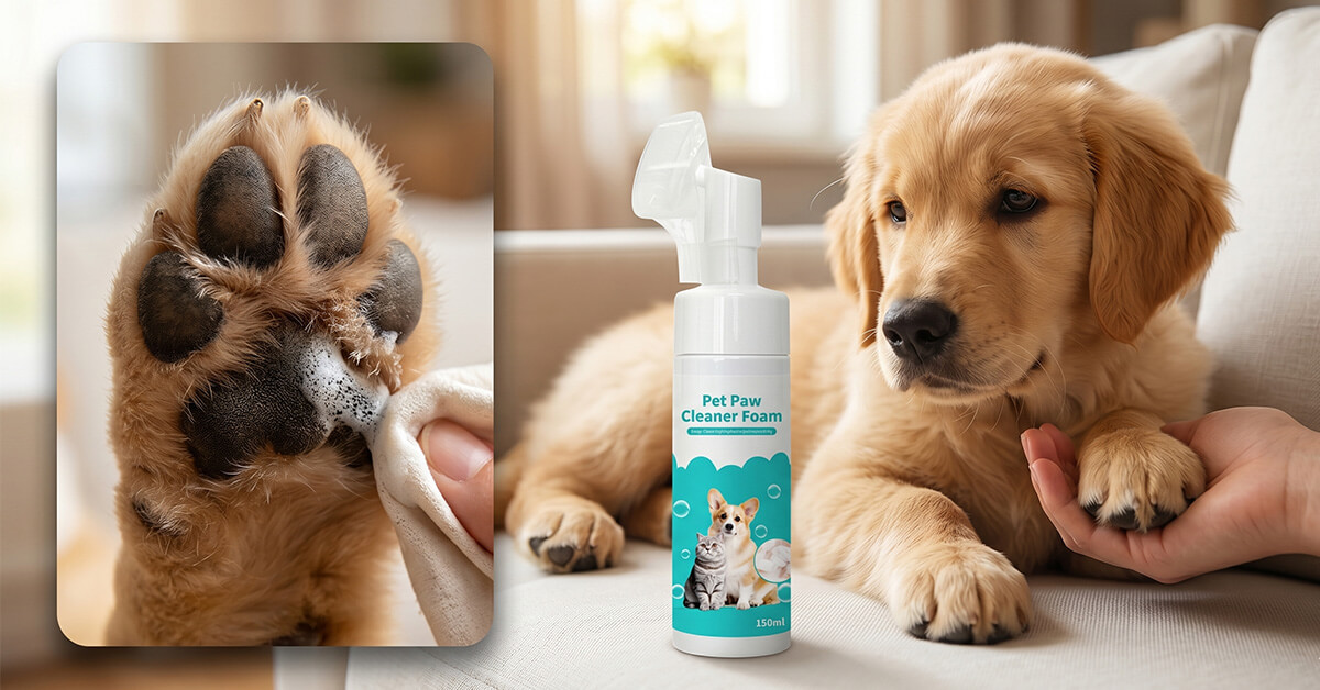 Keeps Your Pet's Paws Fresh and Comfortable