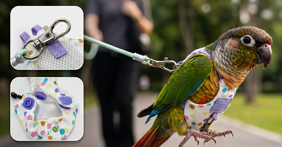 Secure Clip Prevents Accidental Harness Detachment Outdoors