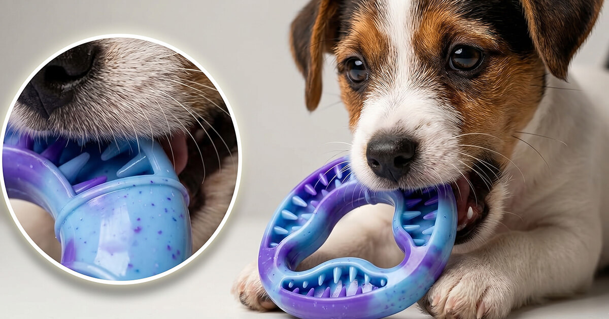 BiteRing Withstands Aggressive Small-Breed Chewing Daily