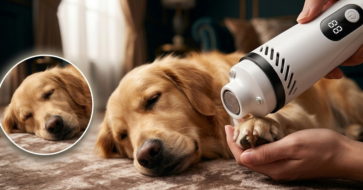 Ultra-Quiet Under 45dB — Keeps Pets Calm