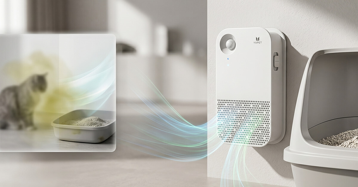 Automatically Detects And Eliminates Pet Odors Instantly
